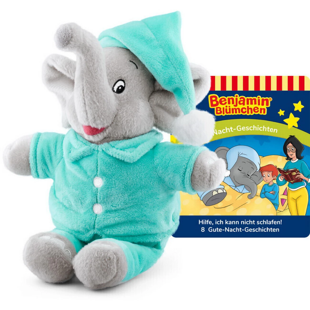 Tonies - Benjamin Blümchen Plüsch - Gute Nacht Geschichten - Hörspiel 5 Tonies - Benjamin Blümchen Plüsch - Gute Nacht Geschichten - Hörspiel – Bild 3