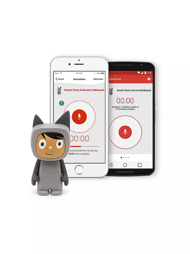 TONIES, Hörfigur - Kreativ Tonie - Anthrazit Hellbraun 5 TONIES, Hörfigur - Kreativ Tonie - Anthrazit Hellbraun – Bild 3