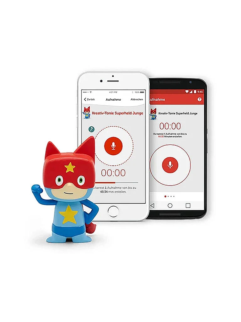 TONIES, Hörfigur - Kreativ Tonie Superheld Junge 4 TONIES, Hörfigur - Kreativ Tonie Superheld Junge – Bild 2